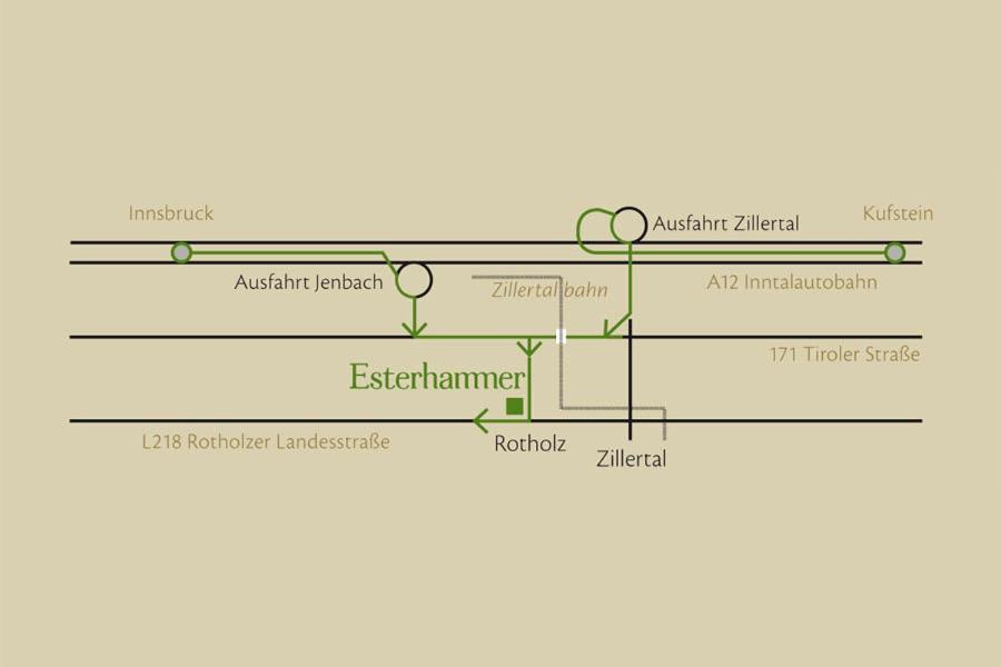 Hotel Gasthof Esterhammer Buch bei Jenbach Zewnętrze zdjęcie